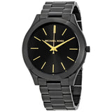 MICHAEL KORS SLIM RUNWAY BLACK DIAL MAN WATCH MK3221 42mm