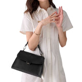 KATE SPADE NEW YORK RILEY TOP HANDLE CROSSBODY BAG  BLACK KO493