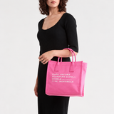 MARC JACOBS CROSSBODY MEDIUM CANVAS BAG MAGENTA