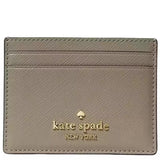 KATE SPADE SMALL SLIM CARD HOLDER - OYSTER SHELL KN760