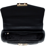 KATE SPADE CAREY SMALL FLAP SHOULDER BAG KA767 IN BLACK