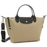 LONGCHAMP SMALL NYLON LE PLIAGE ENERGY TOTE BAG 1512 HSR  299 BEIGIE CLAY