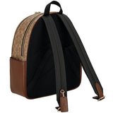COACH COURT BACKPACK IN SIGNATURE CANVAS CZ176 BROWN