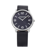 COACH BOXED  CHARLES BLACK STRAP MEN'S WATCH 14602649