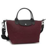 LONGCHAMP SMALL NYLON LE PLIAGE ENERGY TOTE BAG 1512 HSR 119 BURGUNDY RED
