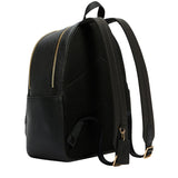 COACH COURT BACKPACK IN PEBBLE LEATHER CANVAS BLACK 5666 IMBLK