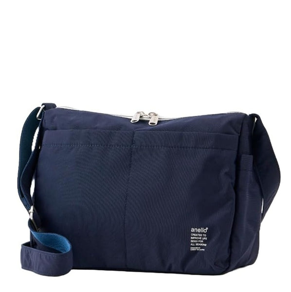 ANELLO FROM JAPAN CROSSBODY BAG MANY POCKETS COMPARTMENT 2 POCKET NAVY