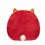 MOFUSAND DARUMA MEOW PALM-SIZED PLUSH RED WITH BELL INSIDE