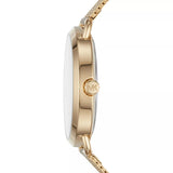 MICHAEL KORS PORTIA GOLD TONE ANALOG WATCH MK3844 37MM