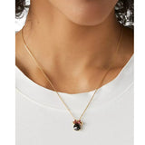 KATE SPADE DISNEY X KATE SPADE NEW YORK MINNIE PENDANT NECKLACE IN MULTI K9174