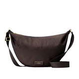 KATE SPADE HANDBAG IN GIFT BOX CARTER NYLON MEDIUM SLING BAG HOT FUDGE  KL966 BROWN