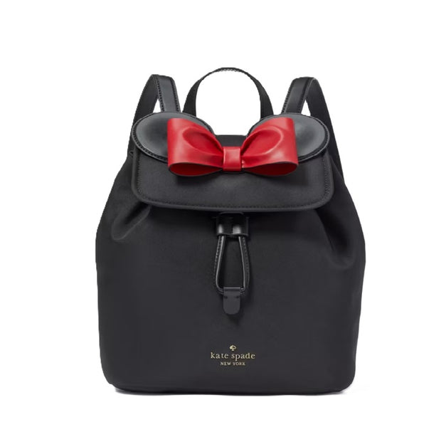 KATE SPADE X DISNEY  MINNIE MOUSE BACKPACK IN BLACK KG589