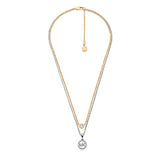 MICHAEL KORS MKJ8440SET DOUBLE LAYERED NECKLACE & STUD EARRINGS GIFT SET BOX