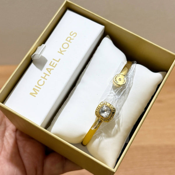 MICHAEL KORS MKJX8154710 DIAMOND LOGO BOX GOLDEN