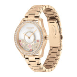 COACH LADIES PRESTON WATCH 14503776 ROSE GOLD Swarovski CRYSTAL ROTATING