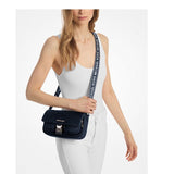 MICHAEL KORS OUTLET KHAI MEDIUM NYLON MESSENGER BAG IN BLACK 35T5S5FM6C