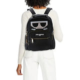 KARL LAGERFIELD KO680LG1 TRAVEL BACKPACK BLACK