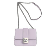 KATE SPADE PHOEBE TURNLOCK MINI FLAP CROSSBODY KK896 LIGHT FROZ