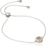 COACH OPEN CIRCLE SLIDER  BANGLE BRACELET ANKLET F67072 SILVER