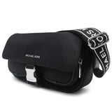 MICHAEL KORS OUTLET KHAI MEDIUM NYLON MESSENGER BAG IN BLACK 35T5S5FM6C