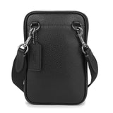 COACH ADEN CROSSBODY BAG BLACK CS044 FULL LEATHER