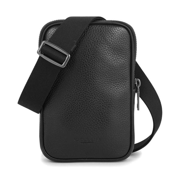 COACH ADEN CROSSBODY BAG BLACK CS044 FULL LEATHER