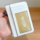 MICHAEL KORS JET SET TRAVEL SM TZ COINPOUCH W ID 35T5STVP1A OPTIC WHITE