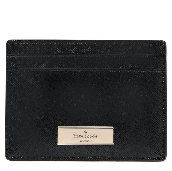 KATE SPADE KENZIE SMALL CARDHOLDER BLACK KK045