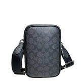 COACH ADEN CROSSBODY BAG BLACK CW364 SIGNATURE