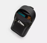 COACH WEST PACK IN SIGNATURE CANVAS WITH VARSITY GRAPHIC CCF64