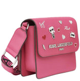 KARL LAGERFELD PARIS ANNETTE CROSSBODY PINK L5GE91EC