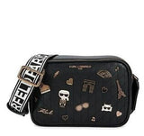 KARL LAGERFELD PARIS MAYBELLE CROSSBODY CAMERA  BAG BLACK L5GEX9BJ