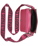 KARL LAGERFELD PARIS ANNETTE CROSSBODY PINK L5GE91EC