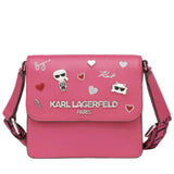 KARL LAGERFELD PARIS ANNETTE CROSSBODY PINK L5GE91EC