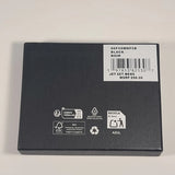 MICHAEL KORS MEN'S JET SET BIFOLD BLACK CANVAS SLIM WALLET 86F5SMNF5B BOXED