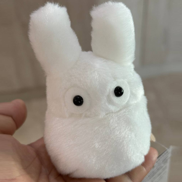 STUDIO GHIBLI FROM JAPAN GHIBLI FLUFFY BEAN BAG PLUSH - MY NEIGHBOR TOTORO : WHITE BUNNY