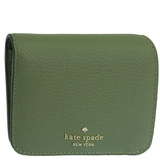 KATE SPADE LENA SMALL BIFOLD WALLET KH788 GREEN ROMAINE