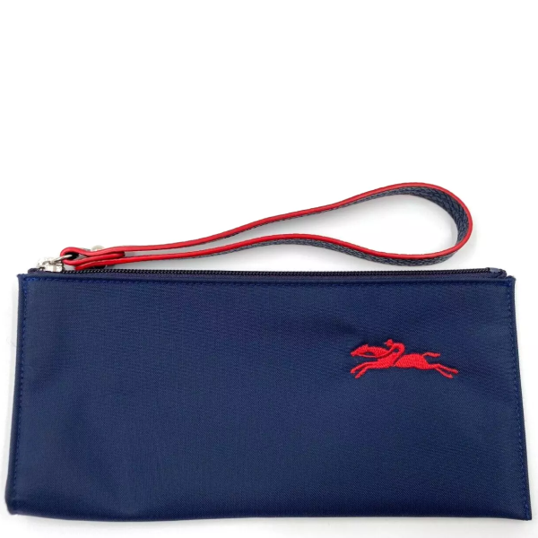 LONGCHAMP LE PLIAGE CLUB POUCH – NAVY L2540619556 WRISTLET