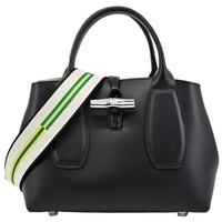 LONGCHAMP ROSEAU TOTE BAG 10095 HCN 001 BLACK NEW EDITION