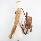 MICHAEL KORS JAYCEE MEDIUM LOGO BACKPACK 35S2G8TB2B VANILLA SIGNATURE