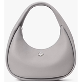 KATE SPADE KAYLA LARGE CRESCENT HOBO SHOULDER BAG KK054 MOUNTAIN GREY