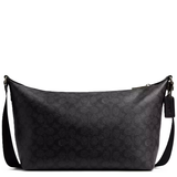 COACH FINN CROSSBODY BAG CAJ91 SIGNATURE GUNMETAL/CHARCOAL/BLACK
