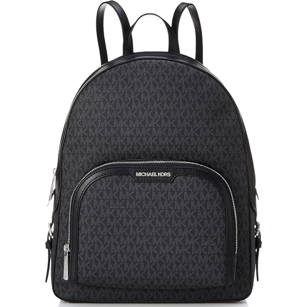 MICHAEL KORS JAYCEE LARGE LOGO BACKPACK 35S2S8TB7B BLACK
