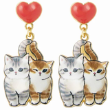 MOFUSAND FROM JAPAN SHAKEYURA EARRINGS (OUTING TOGETHER)