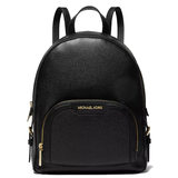 MICHAEL KORS JAYCEE MEDIUM PEBBLED LEATHER BACKPACK 35S2G8TB2L IN BLACK
