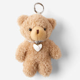 BAG CHARM ASSORTED - BEAR, DOG, RABBIT, MOON, ORCHID, STRAWBERRY