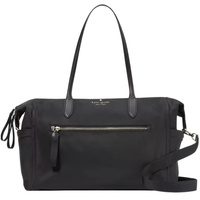 KATE SPADE CHELSEA NYLON WEEKENDER BAG BLACK KC252