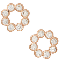 KATE SPADE FULL CIRCLE STUD ROSE GOLD O0RU2366