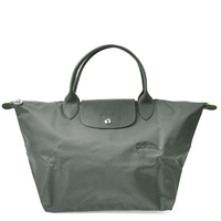 LONGCHAMP LE PLIAGE MEDIUM SHORT HANDLE SHOPPING BAG L1623 919 P66 GREY 1623