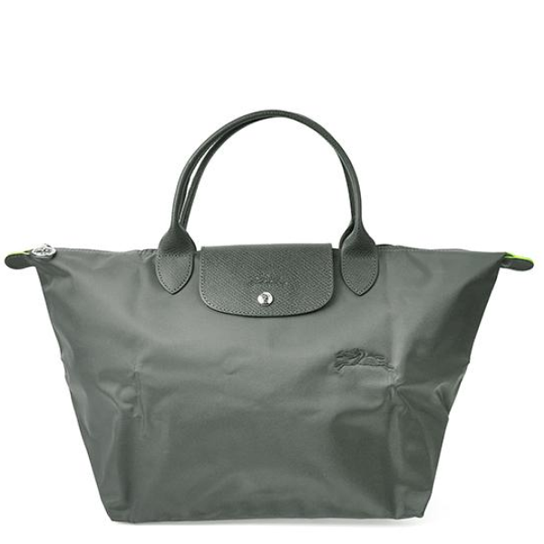 LONGCHAMP LE PLIAGE MEDIUM SHORT HANDLE SHOPPING BAG L1623 919 P66 GREY 1623
